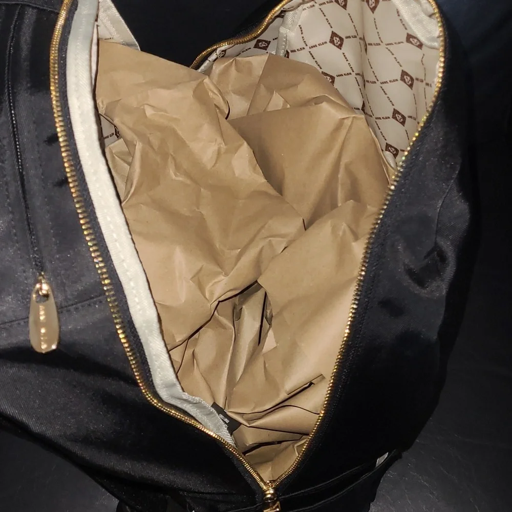 ANNE KLEIN Black Backpack